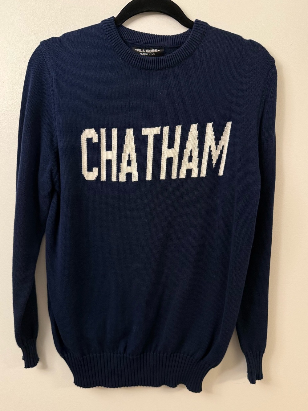 Navy Chatham Sweater - Sz XS
